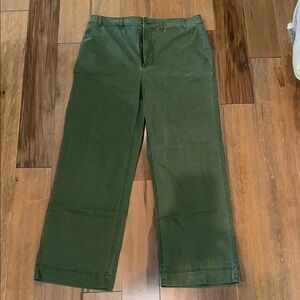 Old Navy olive green pants
